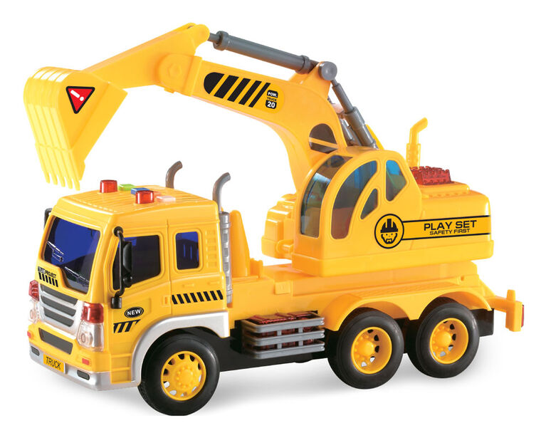 City Service: Camion De Construction: Camion-Excavateur