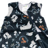 Perlimpinpin-Unisex- Plush sleepbag 1.5 Togs-Forest-0-6m