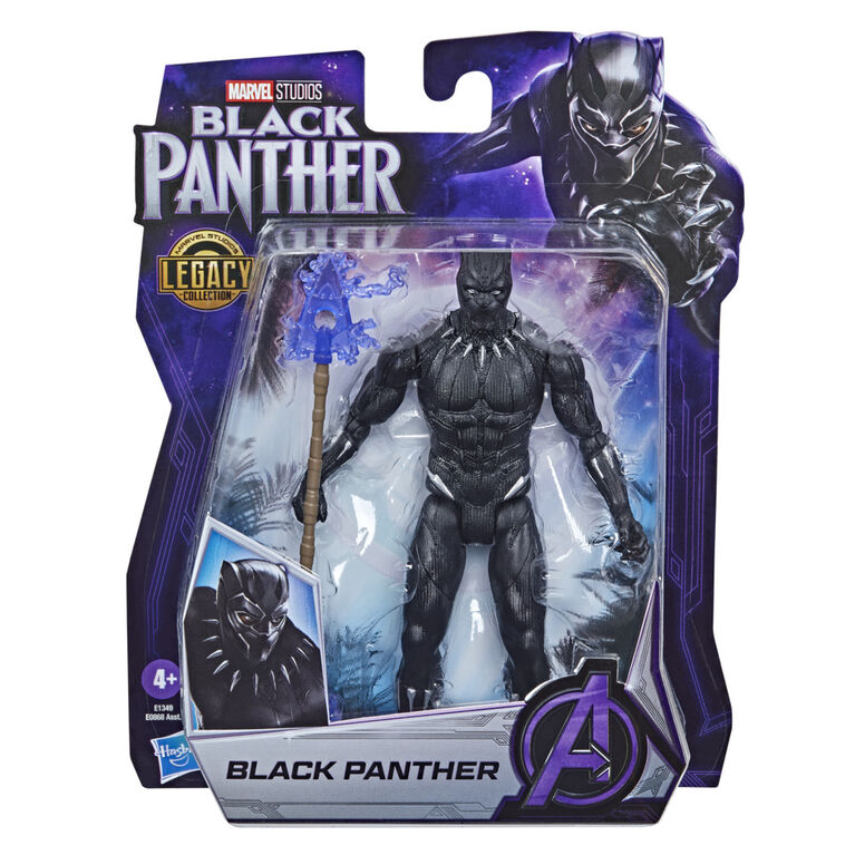Marvel Black Panther Marvel Studios Legacy Collection Black Panther Toy 6-Inch-Scale Figure