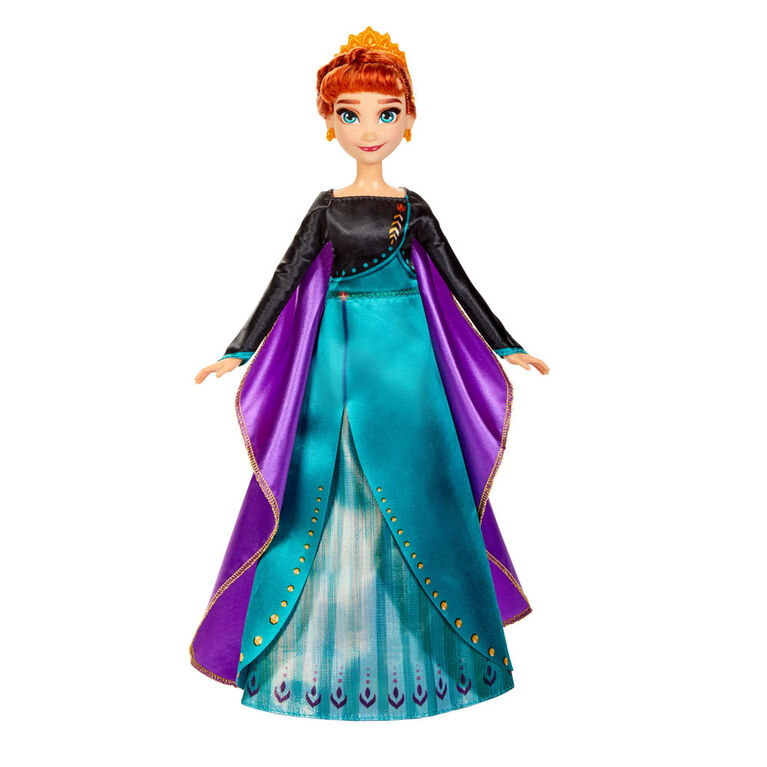 Disney La Reine des neiges, poupée mannequin Tenues d'Anna avec 3 robes