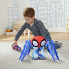 Marvel Spidey and His Amazing Friends Web-Quarters Playset With Lights and Sounds