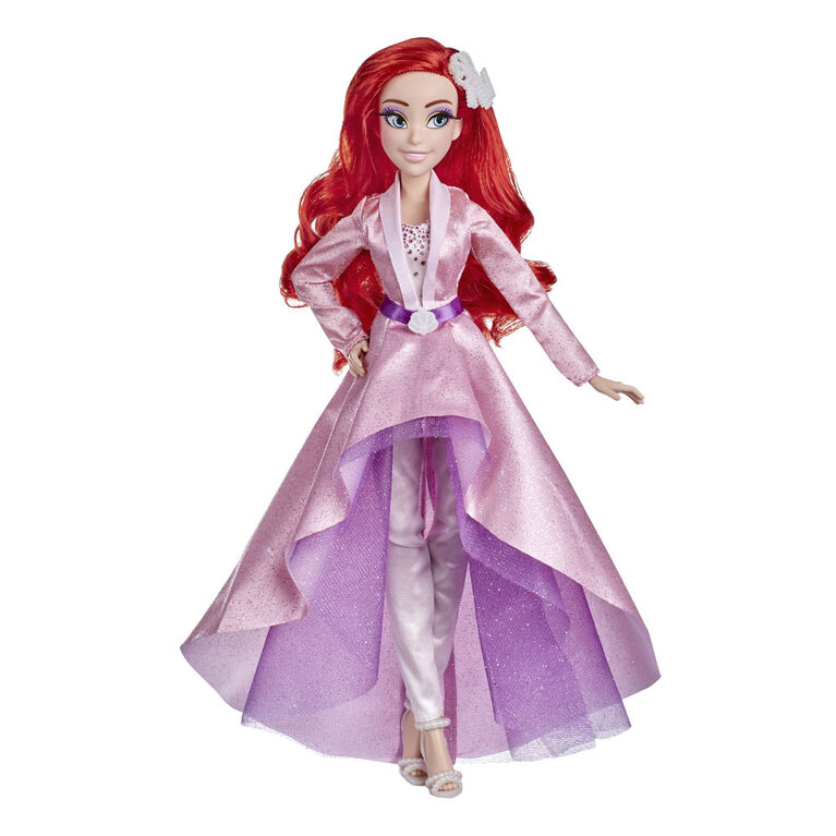 Disney Princess Style Series 07 Ariel, Fashion Doll in Modern Style with Earrings and Shoes, Collectable Doll