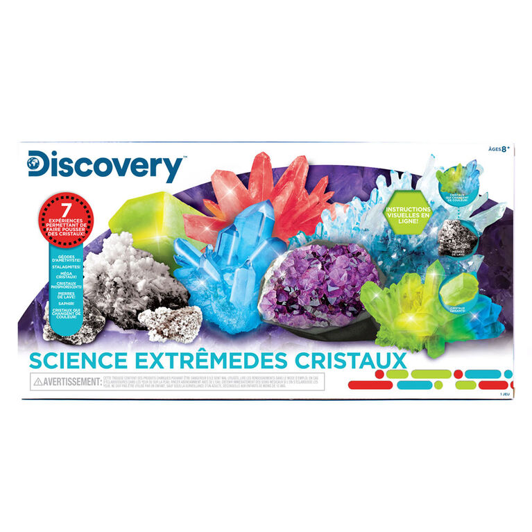 Kit scientifique Les cristaux