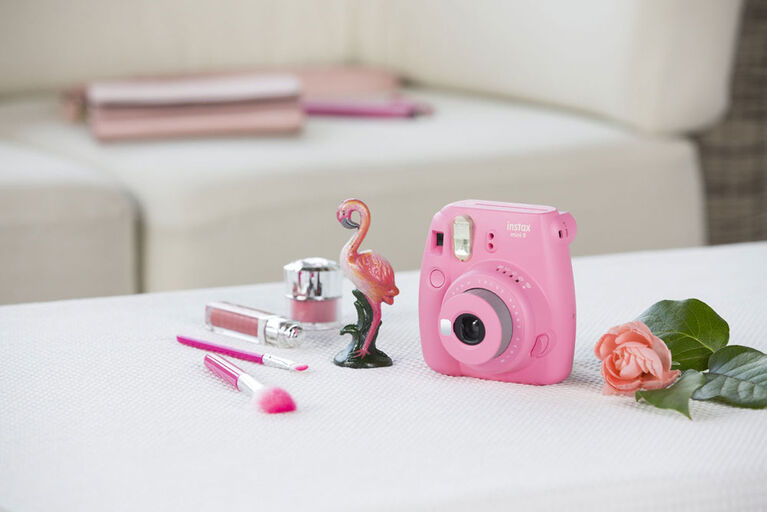 Fujifilm Instax Mini 9 Instant Camera - Flamingo Pink