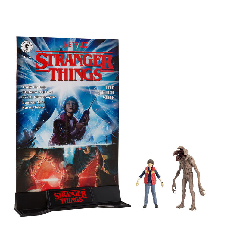 Stranger Things Page Punchers 2pk Will Byers and Demogorgon 3" Figurines avec Comic