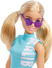 Barbie Fashionistas Doll Long Blonde Pigtails Wearing Teal Sport Top