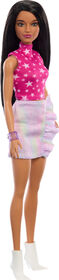 Barbie Fashionistas 65 eanniversaire Poupée 215, jupe irisée