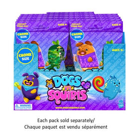Dogs Vs. Squirls Chonks! Plush 6-Inch Mystery Bags