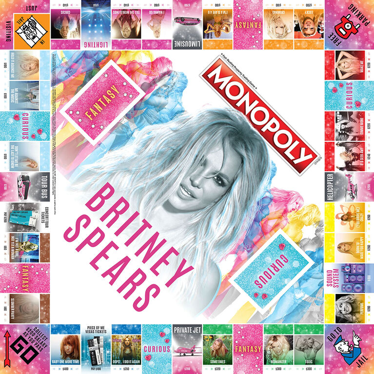 USAopoly MONOPOLY: Britney Spears - English Edition