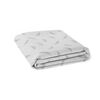 Kushies Drap contour pour lit de bébé Plume grise