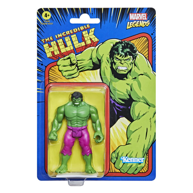 Hasbro Marvel Legends Series, figurine de collection retro Hulk