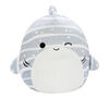 Squishmallow 12" - Sachie le Requin-Baleine Gris Rayé
