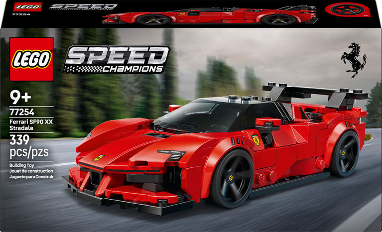 LEGO Speed Champions La Voiture Sport Ferrari SF90 XX Stradale, Mod&egrave;le de Voiture et Ensemble de Construction 77254