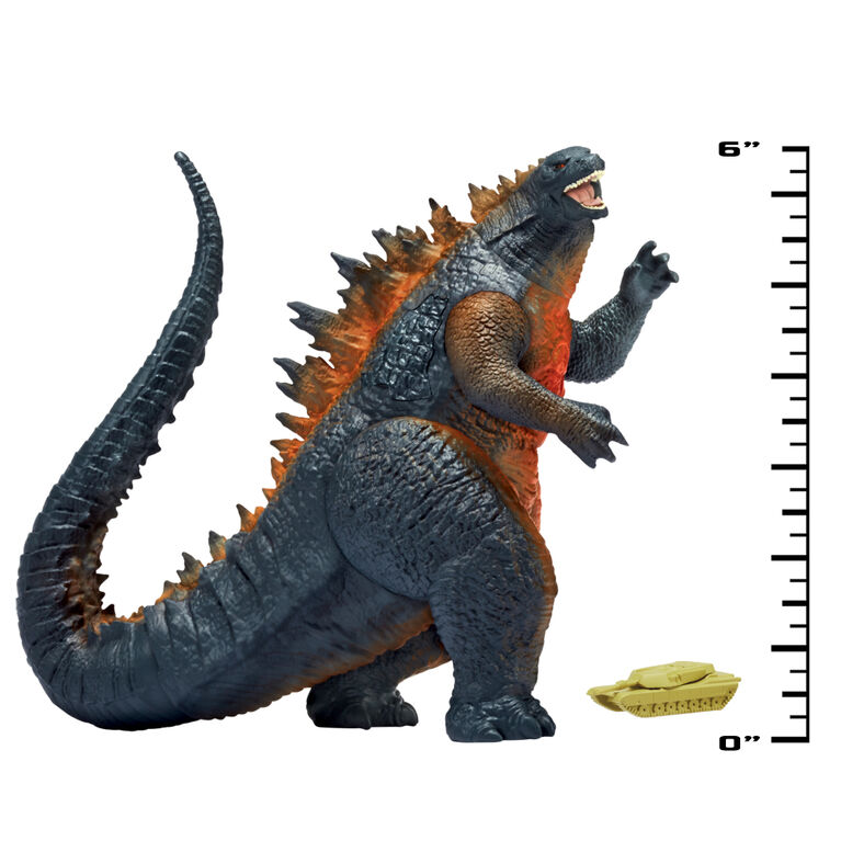 City Destruction Godzilla with Tank