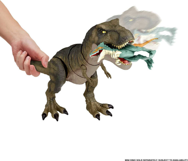 ​Jurassic World: Dominion Thrash 'N Devour Tyrannosaurus Rex Dinosaur Figure