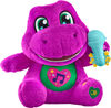 Fisher-Price Barney's World Sing Along Barney Plush, 10.5-inch Figure, Songs, Sounds & Soft Texture