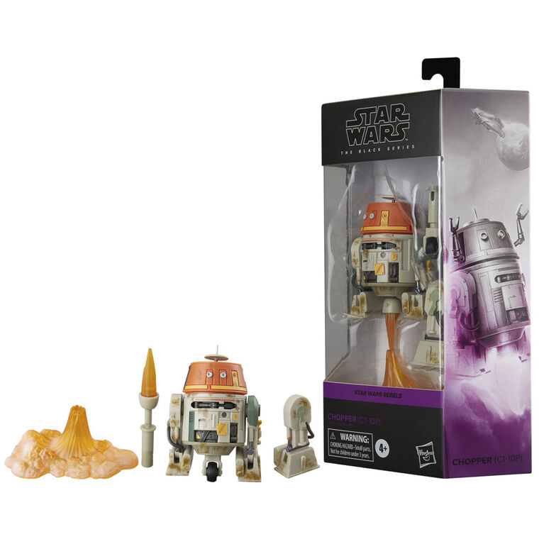 Star Wars The Black Series Chopper (C1-10P), Star Wars: Rebels 6-Inch Action Figures