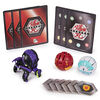 Bakugan Starter Pack 3-Pack, Darkus Kelion, Collectible Action Figures