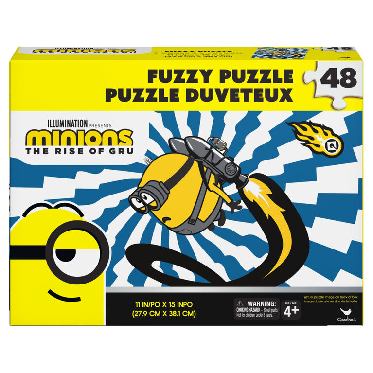 Minions 2 48-Piece Fuzzy Puzzle