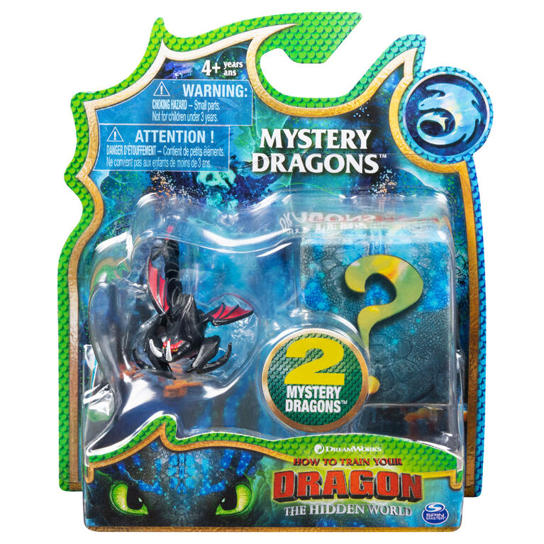 How To Train Your Dragon, Hookfang Mystery Dragons 2-Pack, Collectible Dragon Figures