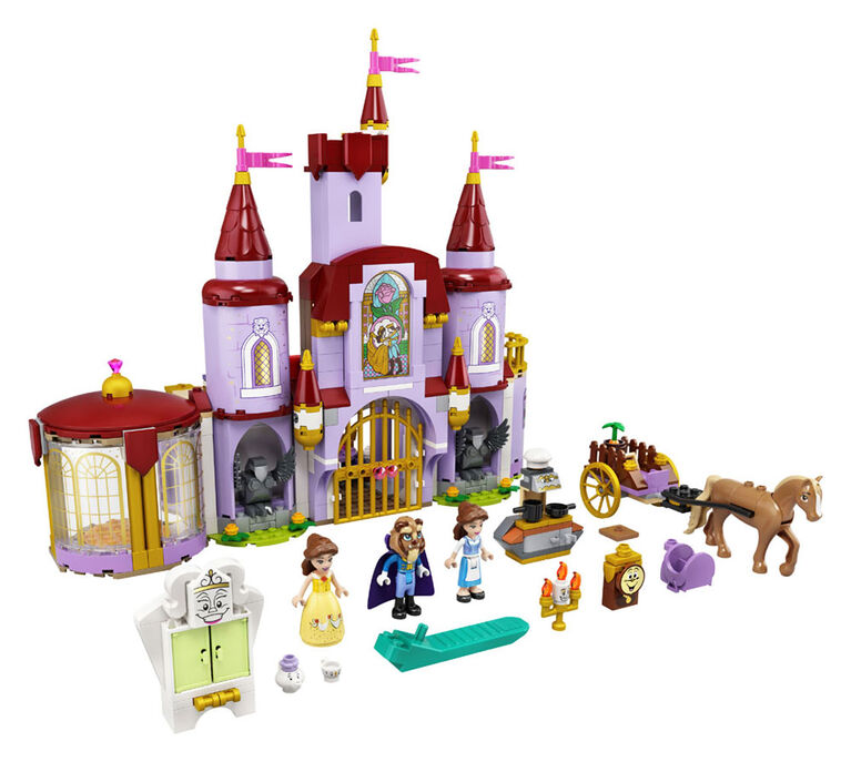 LEGO Disney Princess Belle and the Beast's Castle 43196 (505 pieces)