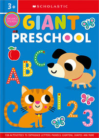 Giant Preschool Workbook: Scholastic Early Learners (Workbook) - English Edition