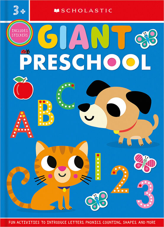 Giant Preschool Workbook: Scholastic Early Learners (Workbook) - English Edition