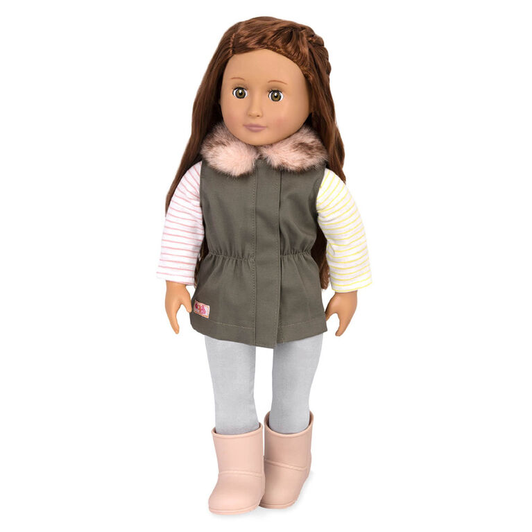 Our Generation, Fun Fur Fall, Vest Outfit for 18-inch Dolls