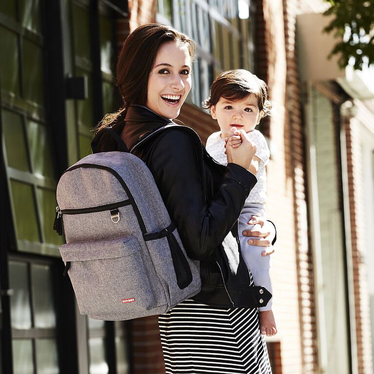 Skip Hop Sac A Dos A Langer Duo Gris Bruyere Babies R Us Canada
