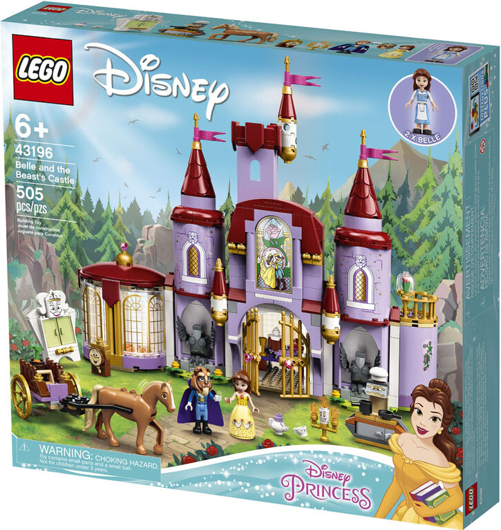 LEGO Disney Princess Le château de la Belle et la Bête 43196 (505 pièces)