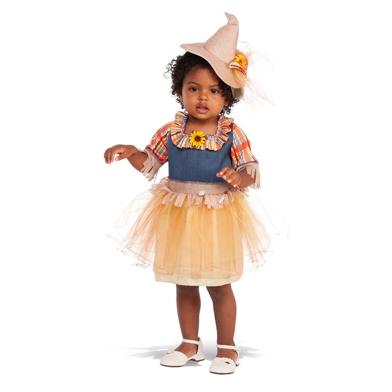 Costume de Sweet Scarecrow taille très petit (2-4)