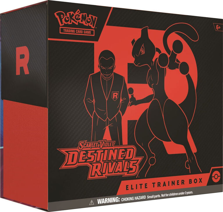 Dresseur d'Élite de l'extension Écarlate et Violet - Rivalités Destinées du JCC Pokémon - Édition anglaise