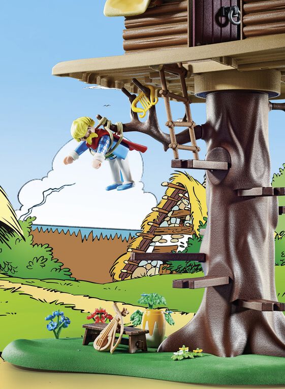 Astérix: Cacofonix with treehouse