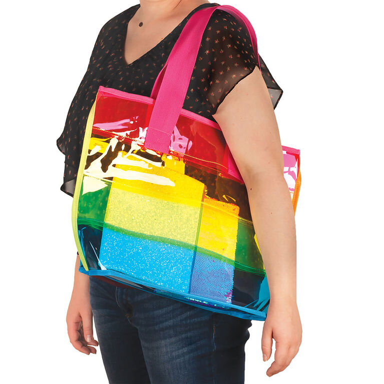 Fashion Angels - Transparent Rainbow Tote - English Edition