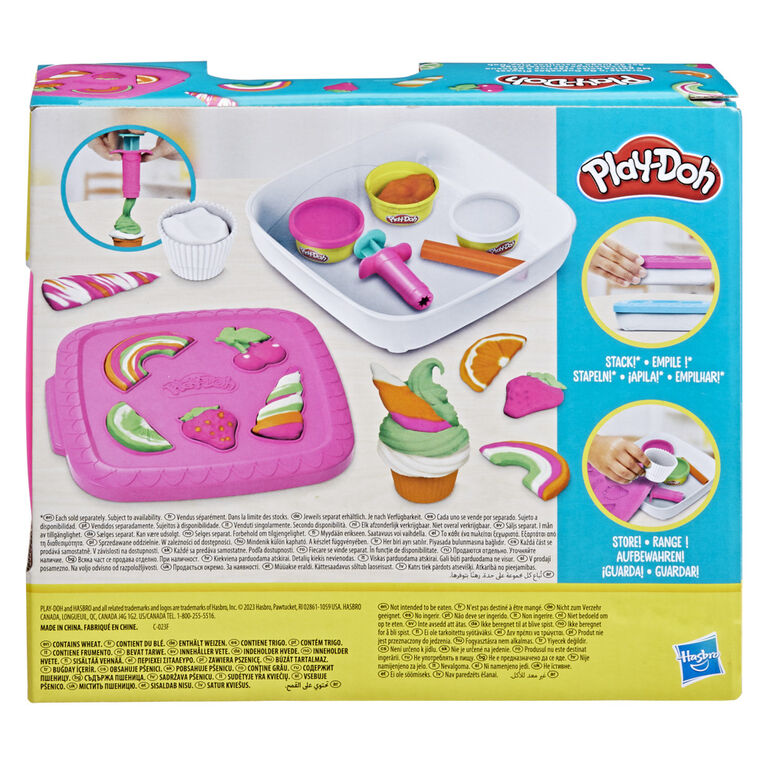 Play-Doh Create 'n Go Cupcakes Playset, Arts and Crafts Toys for Kids