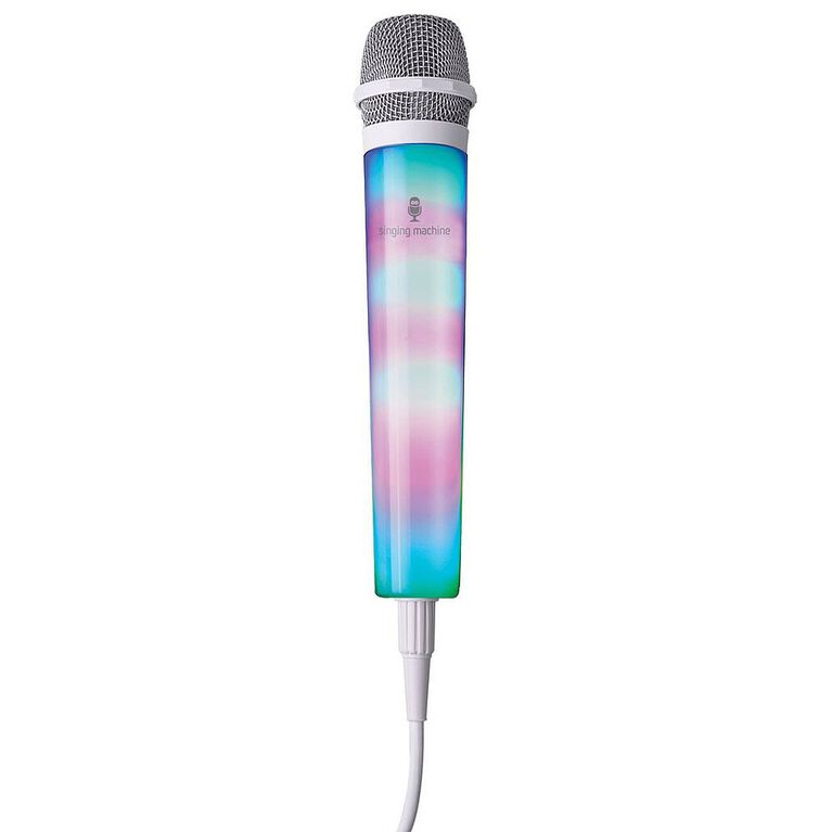 The Singing Machine - Microphone à effets lumineux