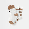 RISE Little Earthling little critter crew socks