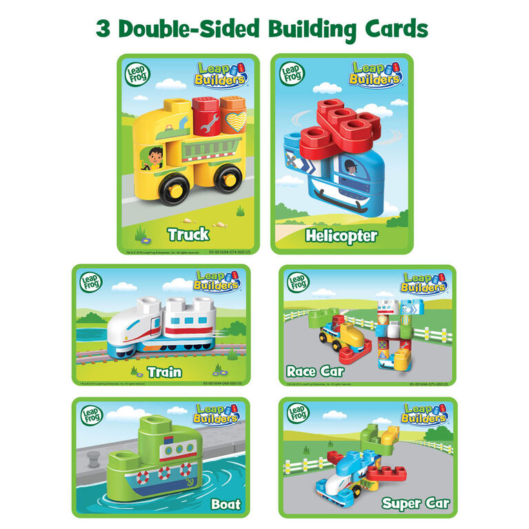 LeapFrog LeapBuilders Soar & Zoom Vehicles - Bilingual Edition