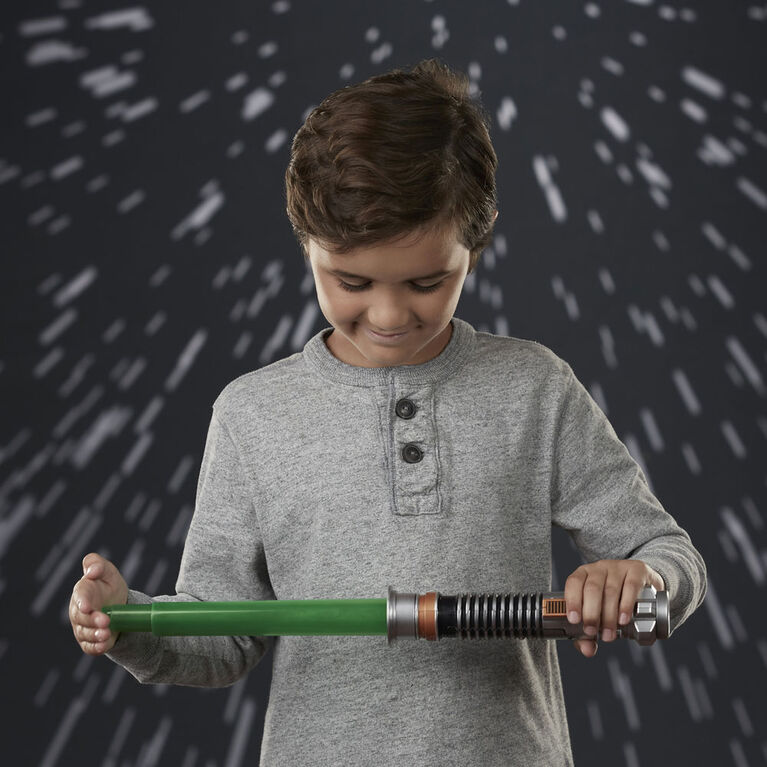 Star Wars sabre laser électronique de Luke Skywalker (vert)