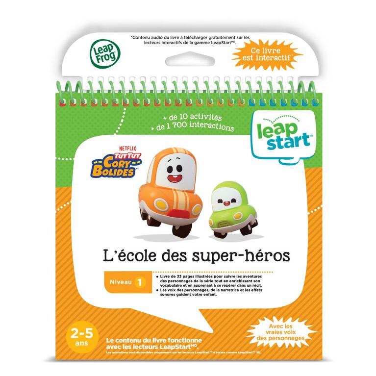 LeapFrog LeapStart Tut Tut Cory Bolides - Cory Bolides - L'école des super-héros - Édition française