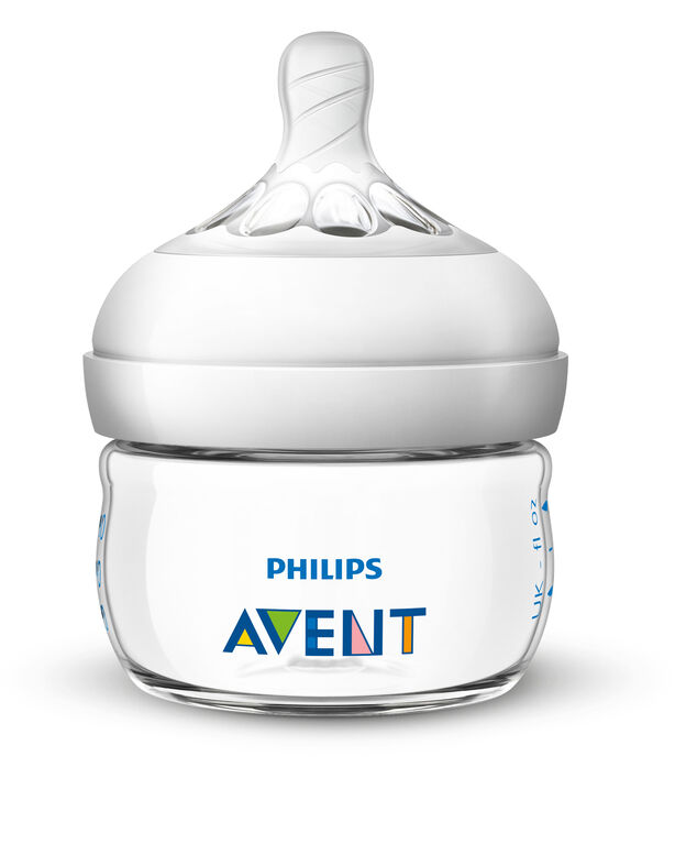 Philips Avent Natural Baby Bottle Nipple, First Flow Nipple 2-Pack