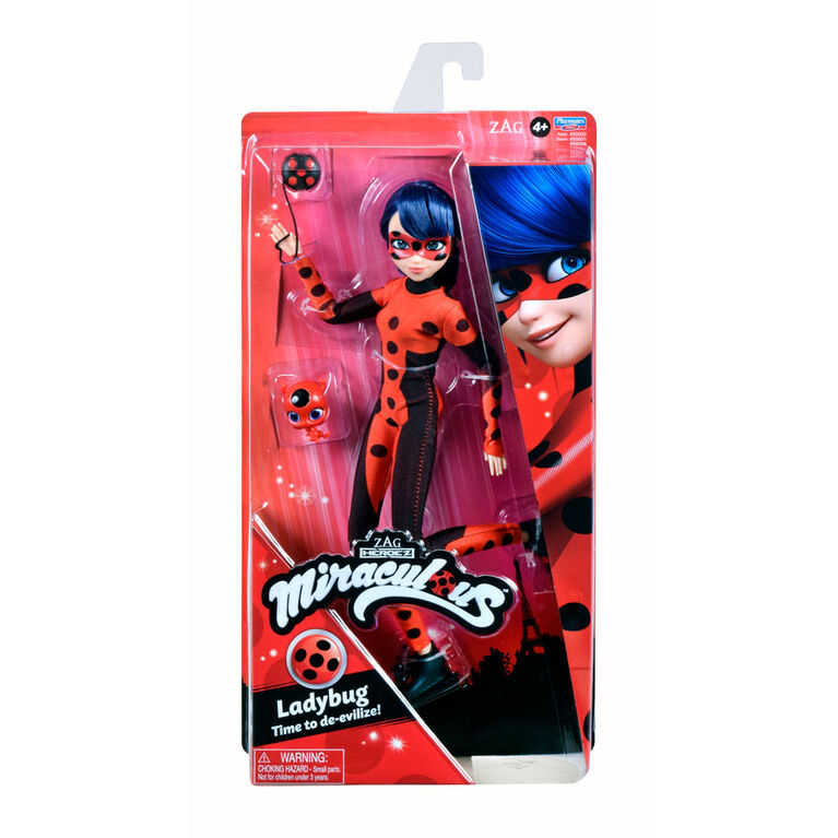 Miraculous Heroez Poupée De Mode - Ladybug Time To De-Evilize