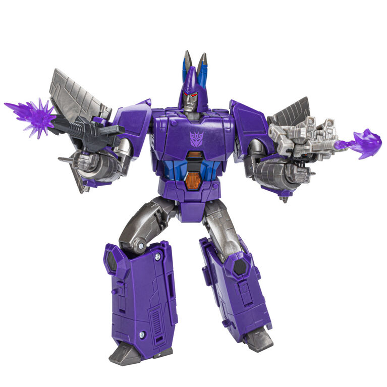 Transformers Generations Selects Cyclonus and Nightstick, Transformers: Legacy Voyager Class Collector Figure