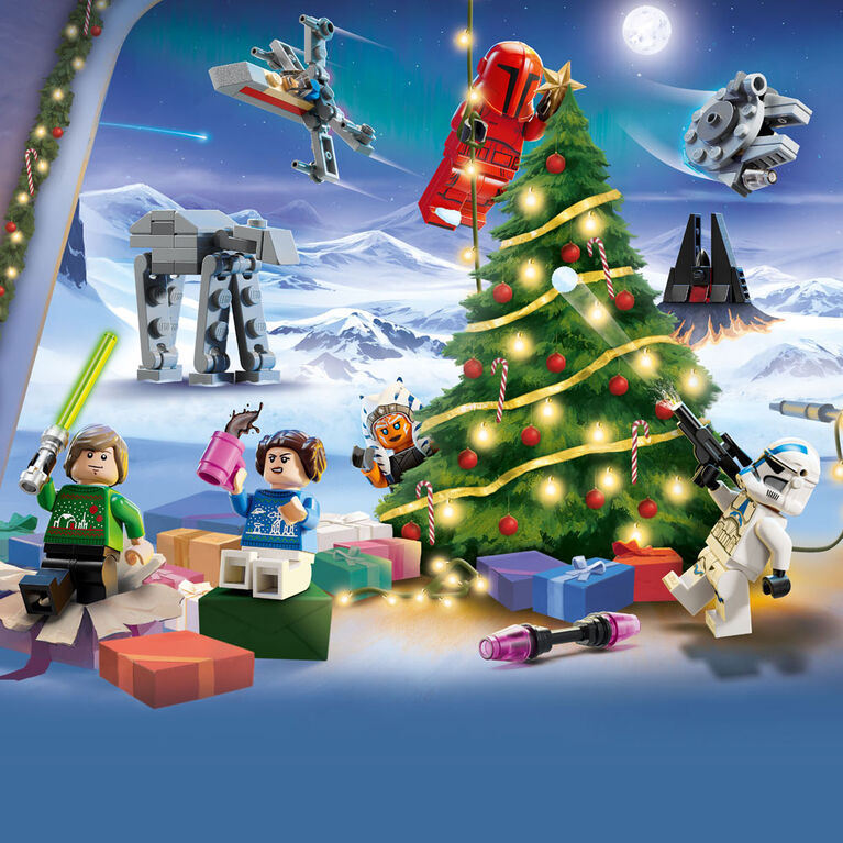 LEGO Star Wars Le calendrier de l'Avent 2024 Jouet de construction 75395