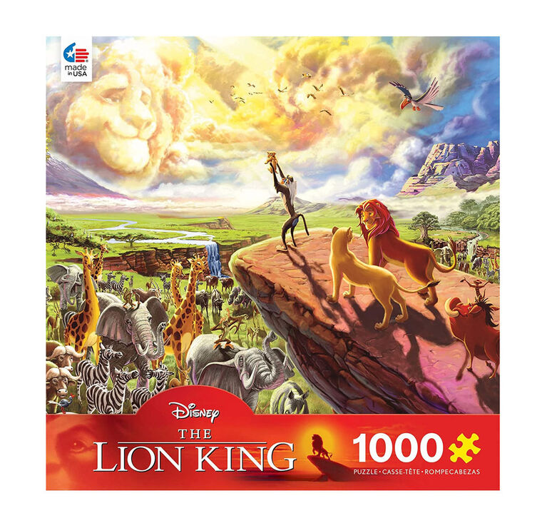 Puzzle 1000 pièces Ceaco Disney Beaux-arts Le Roi Lion