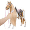 Our Generation, From Hair To There Palomino Paint Horse, 20-inch Hair Play Horse
