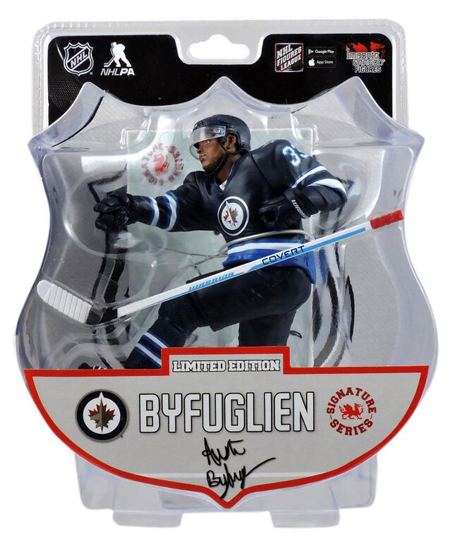 LNH figurine 6-pouces -Dustin Byfuglien Série Signature.