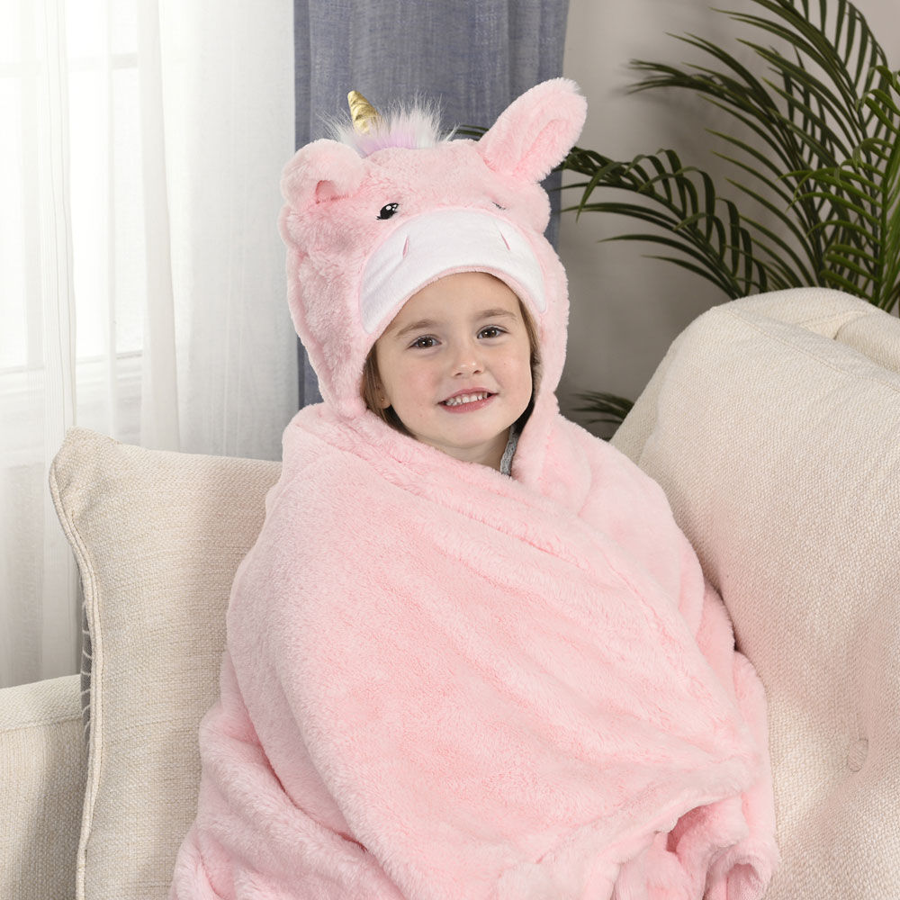 Unicorn hooded throw 2025