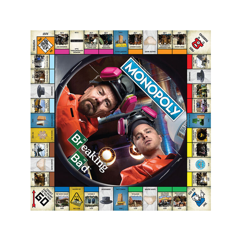 MONOPOLY: Breaking Bad Board Game - English Edition
