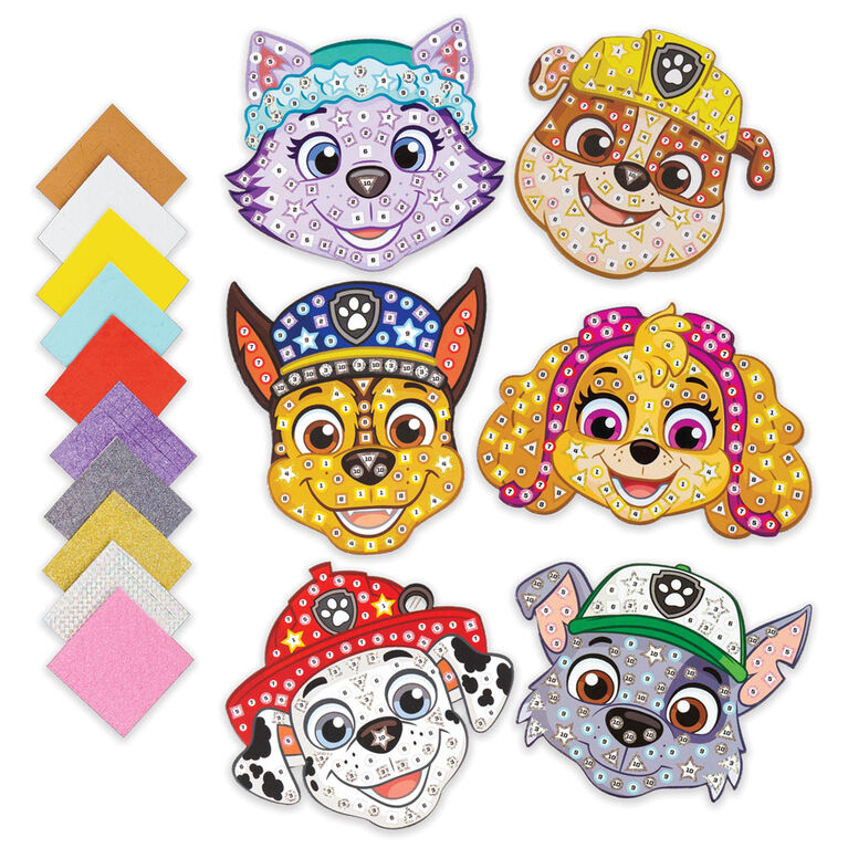 Paw Patrol Mosaic Pictures Craft Set - R Exclusive